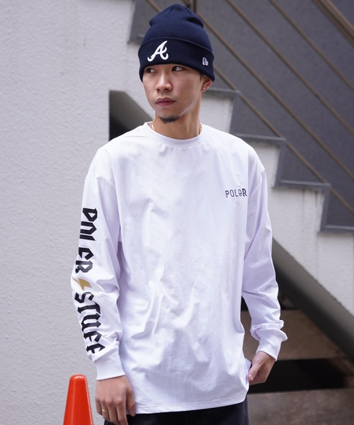 POLER/ポーラー ロンTee ストレッチ 速乾 スリーブプリント 241MCV0112/241MCV0113（Tシャツ/カットソー）｜POLeR（ポーラー）