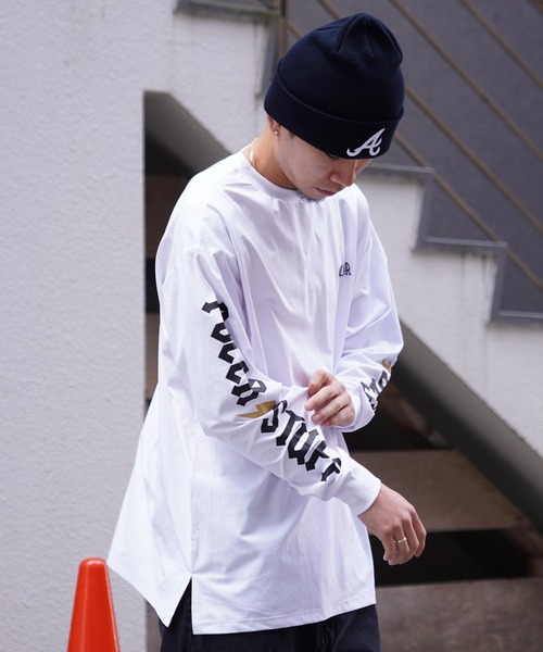 POLER/ポーラー ロンTee ストレッチ 速乾 スリーブプリント 241MCV0112/241MCV0113（Tシャツ/カットソー）｜POLeR（ポーラー）