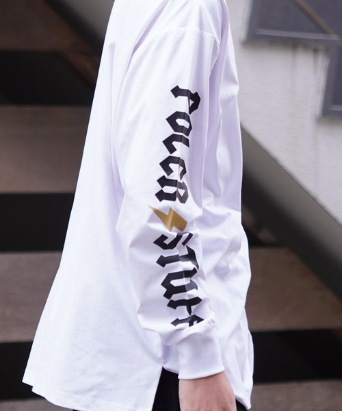 POLER/ポーラー ロンTee ストレッチ 速乾 スリーブプリント 241MCV0112/241MCV0113（Tシャツ/カットソー）｜POLeR（ポーラー）