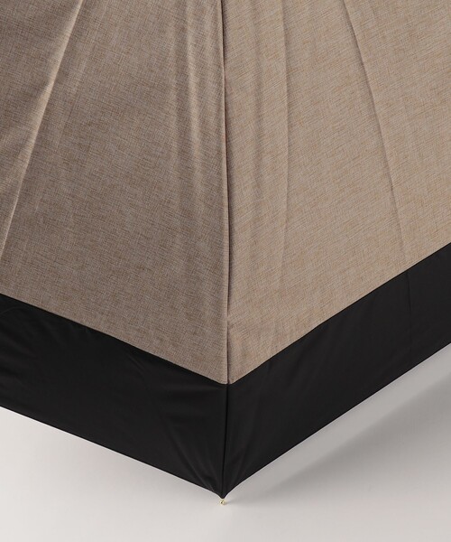 green label relaxing（グリーンレーベルリラクシング）の「バンブーハンドル 2  日傘 -晴雨兼用-（長傘・レディース・グレー/ベージュ・FREE）」の7枚目の写真