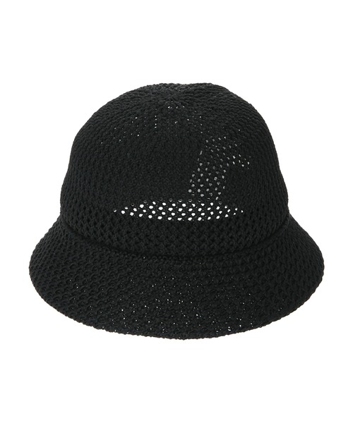 earth music&ecology(アースミュージックアンドエコロジー)の「クロシェハット(ハット・レディース・ホワイト/ピンク/ブラック・FREE)」の7枚目の写真