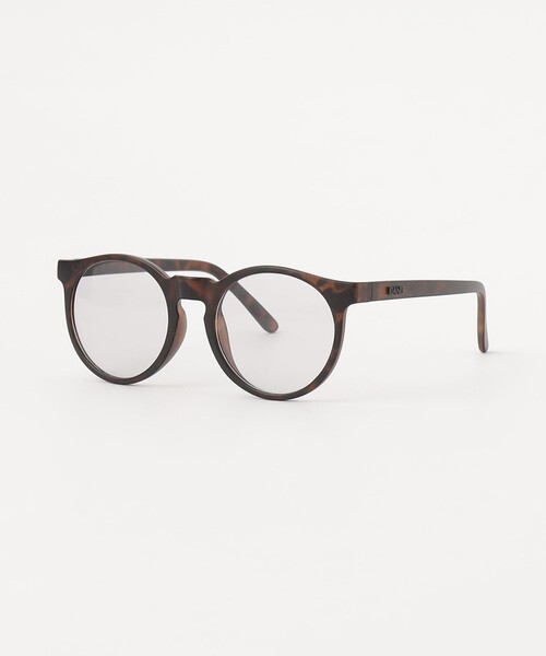 DANG SHADES（ダングシェイディーズ）の「【別注】＜DANG SHADES＞GLR ATZ ファッション用グラス（メガネ・メンズ・ブラック/ブラウン・FREE）」の3枚目の写真