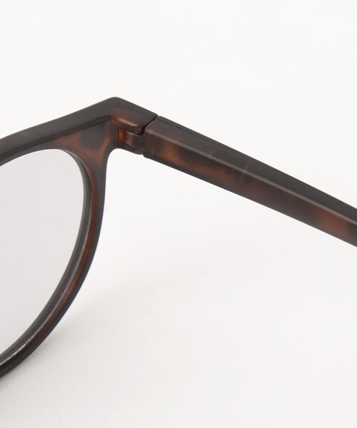 DANG SHADES（ダングシェイディーズ）の「【別注】＜DANG SHADES＞GLR ATZ ファッション用グラス（メガネ・メンズ・ブラック/ブラウン・FREE）」の6枚目の写真