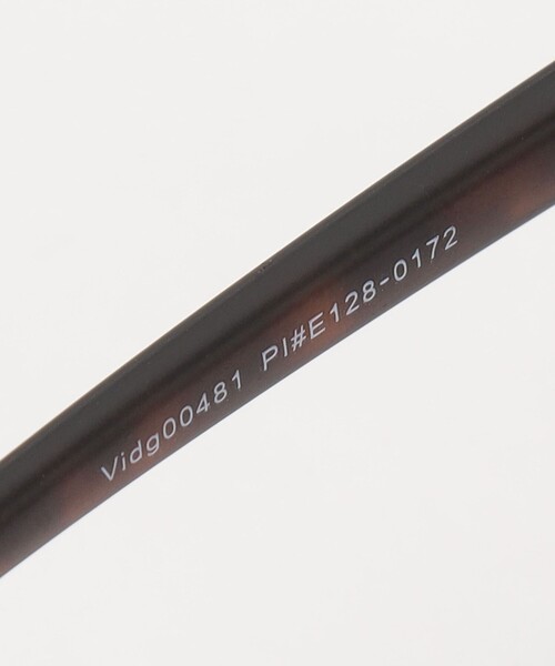 DANG SHADES（ダングシェイディーズ）の「【別注】＜DANG SHADES＞GLR ATZ ファッション用グラス（メガネ・メンズ・ブラック/ブラウン・FREE）」の7枚目の写真