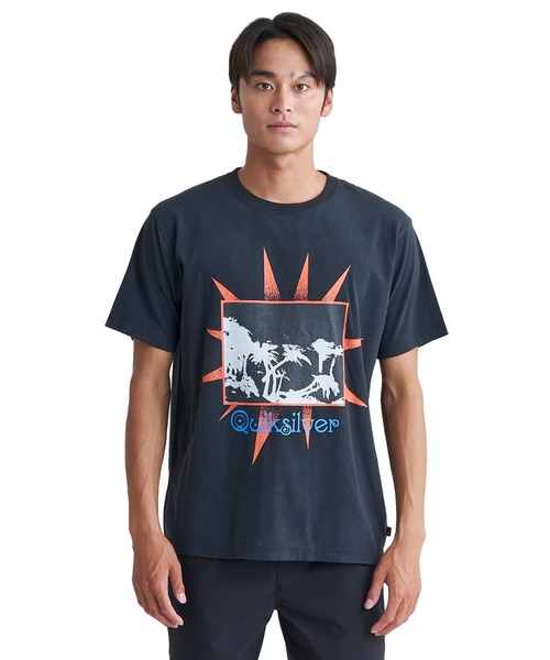 Quiksilver(クイックシルバー)の「GREY DAYS ST/クイックシルバー半袖Tシャツ(Tシャツ/カットソー・メンズ・イエロー/ホワイト/グリーン/ブラック・X-LARGE/MEDIUM/LARGE)」の2枚目の写真