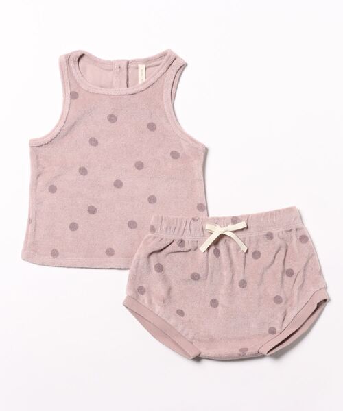 【セール】【Bs】【it】【Quincy Mae】TERRY TANK SET | DOTS（その他ベビー用品）｜Quincy Mae（クインシーメイ）