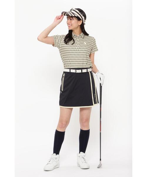 PEARLY GATES(パーリーゲイツ)の「【PEARLY GATES】ナイロンストレッチ スカート <格子柄ドビー>(スカート・レディース・ホワイト/ベージュ/ネイビー・SMALL/MEDIUM/LARGE)」の15枚目の写真