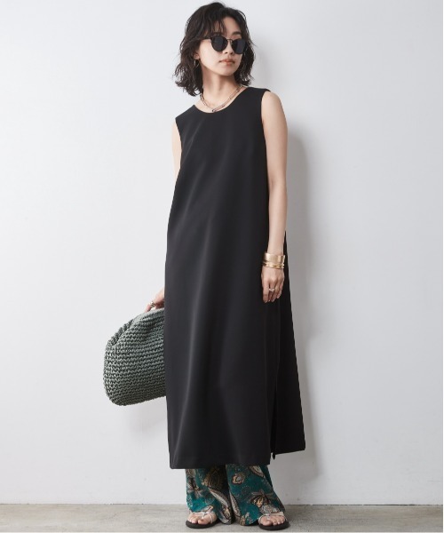 CHIC STYLE(シックスタイル)の「<大きいサイズ>エスニックプリントリラックスパンツ シックスタイル(その他パンツ・レディース・グリーン系/モカ・L/5L/4L/3L/LL)」の3枚目の写真