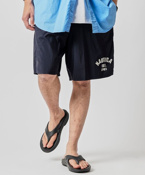 NAUTICA（ノーティカ）の「NAUTICA/ノーティカ Light weight Nylon Track Shorts/ライトウェイト ナイロン トラックショーツ（その他パンツ・メンズ・ネイビー/ブラック/チャコールグレー・MEDIUM/X-LARGE/LARGE）」の13枚目の写真