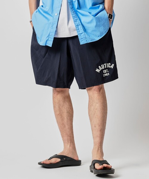 NAUTICA（ノーティカ）の「NAUTICA/ノーティカ Light weight Nylon Track Shorts/ライトウェイト ナイロン トラックショーツ（その他パンツ・メンズ・ネイビー/ブラック/チャコールグレー・MEDIUM/X-LARGE/LARGE）」の14枚目の写真