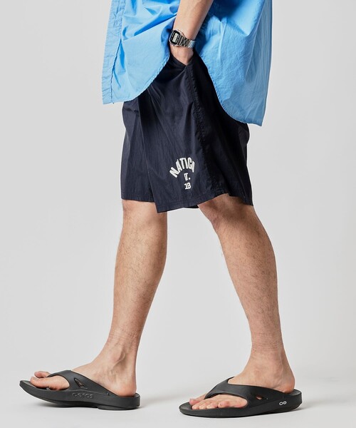 NAUTICA（ノーティカ）の「NAUTICA/ノーティカ Light weight Nylon Track Shorts/ライトウェイト ナイロン トラックショーツ（その他パンツ・メンズ・ネイビー/ブラック/チャコールグレー・MEDIUM/X-LARGE/LARGE）」の15枚目の写真