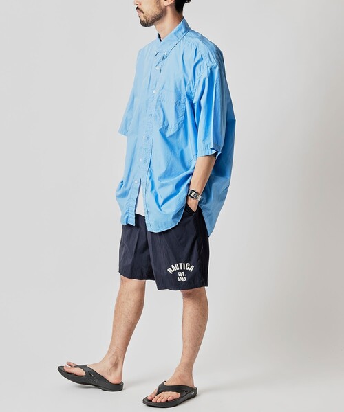 NAUTICA（ノーティカ）の「NAUTICA/ノーティカ Light weight Nylon Track Shorts/ライトウェイト ナイロン トラックショーツ（その他パンツ・メンズ・ネイビー/ブラック/チャコールグレー・MEDIUM/X-LARGE/LARGE）」の22枚目の写真