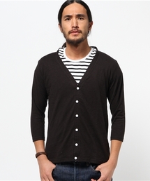 SEVENDAYS=SUNDAY | スラブ天竺　７分袖カーディガン(カーディガン/ボレロ)