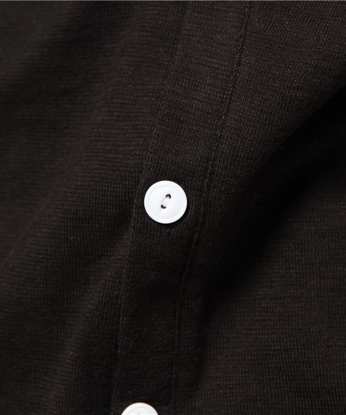 SEVENDAYS=SUNDAY(セブンデイズサンデイ)の「スラブ天竺 7分袖カーディガン(カーディガン/ボレロ・メンズ・オフホワイト/チャコールグレー/カーキ/ネイビー・SMALL/MEDIUM/LARGE)」の11枚目の写真