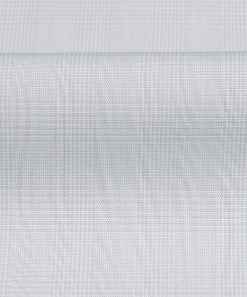 TOKYO SHIRTS（トウキョウシャツ）の「形態安定ノーアイロン ボタンダウン 長袖ビジネスワイシャツ（ビジネスシャツ・メンズ・グレー・首回り37cm-裄丈80cm/首回り39cm-裄丈80cm/首回り39cm-裄丈84cm/首回り41cm-裄丈82cm/首回り41cm-裄丈86cm/首回り42cm-裄丈82cm/首回り42cm-裄丈86cm/首回り43cm-裄丈82cm/首回り43cm-裄丈86cm/首回り37cm-裄丈84cm）」の4枚目の写真