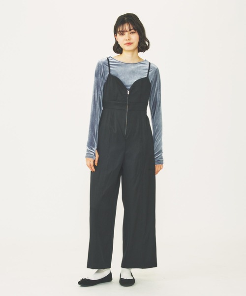 MILKFED.（ミルクフェド）の「VELOUR L/S TOP（Tシャツ/カットソー・レディース・グレー/チャコール/ライトパープル・ONE SIZE）」の17枚目の写真