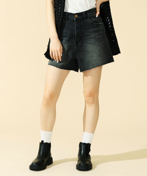 セール】Lee BABE ストレッチ/ショートデニムパンツ サイズ展開