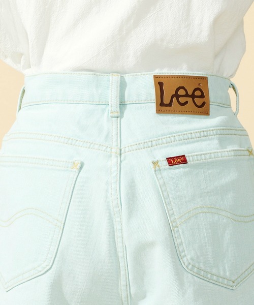 AKM × Lee ストレッチ　ホワイトデニムパンツ　バイカーズパンツ　白　L AKM × Lee ストレッチ ホワイトデニムパンツ バイカーズパンツ 白 L