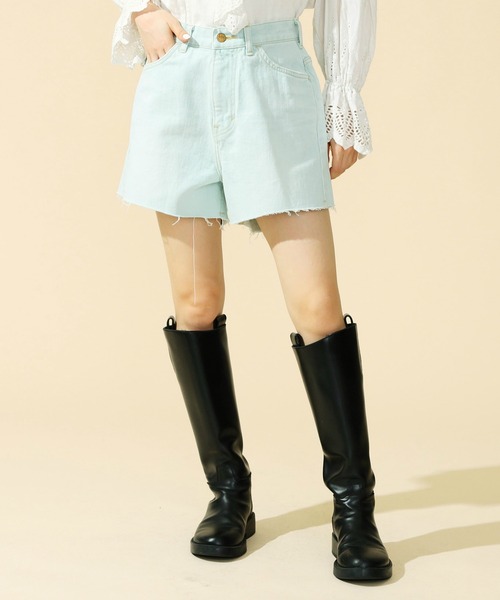 セール】Lee BABE ストレッチ/ショートデニムパンツ サイズ展開
