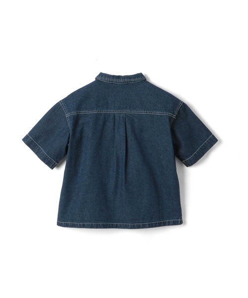 MPS(エムピーエス)の「MPS(エムピーエス)【冷感】ワイドシャツレイヤード(シャツ/ブラウス・キッズ・ブラック/ダークインディゴブルー・120/130/140/150/160)」の21枚目の写真