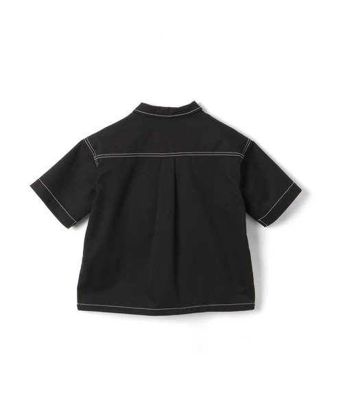 MPS(エムピーエス)の「MPS(エムピーエス)【冷感】ワイドシャツレイヤード(シャツ/ブラウス・キッズ・ブラック/ダークインディゴブルー・120/130/140/150/160)」の10枚目の写真