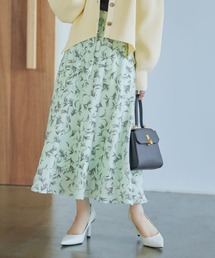 5th anniversary secret COHINA print skirt 【低身長・小柄女性】