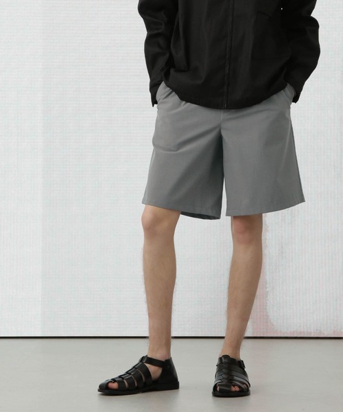 Apo(s)ture(アポスチャー)の「MATS-001/TRストレッチトロワンタックショートパンツ(その他パンツ・メンズ・グレー/ブラウン/ブラック/ベージュ・XS/S/M/L/XL)」の16枚目の写真