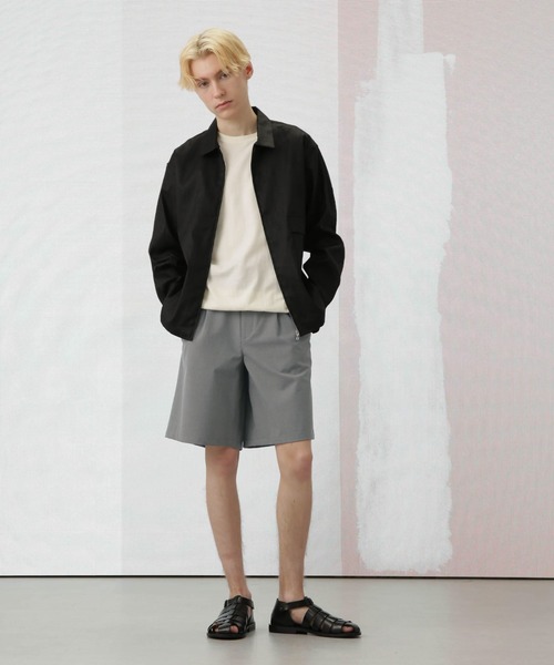 Apo(s)ture(アポスチャー)の「MATS-001/TRストレッチトロワンタックショートパンツ(その他パンツ・メンズ・グレー/ブラウン/ブラック/ベージュ・XS/S/M/L/XL)」の17枚目の写真