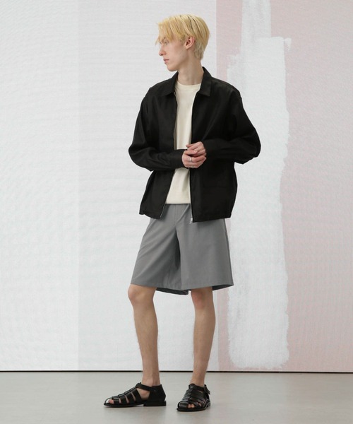 Apo(s)ture(アポスチャー)の「MATS-001/TRストレッチトロワンタックショートパンツ(その他パンツ・メンズ・グレー/ブラウン/ブラック/ベージュ・XS/S/M/L/XL)」の20枚目の写真