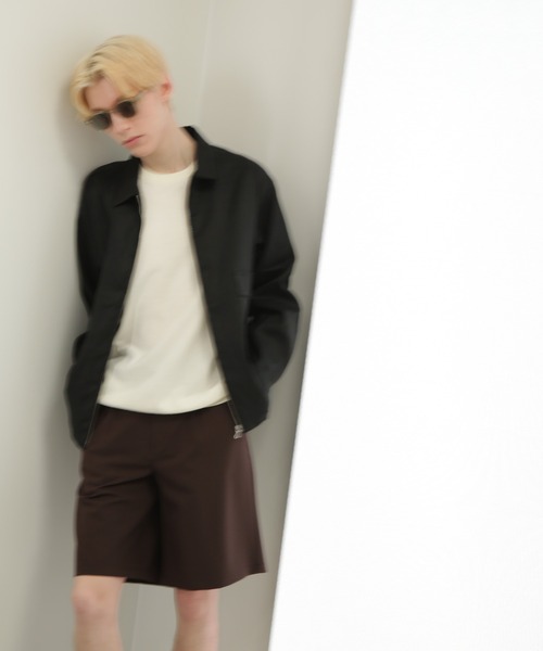 Apo(s)ture(アポスチャー)の「MATS-001/TRストレッチトロワンタックショートパンツ(その他パンツ・メンズ・グレー/ブラウン/ブラック/ベージュ・XS/S/M/L/XL)」の9枚目の写真