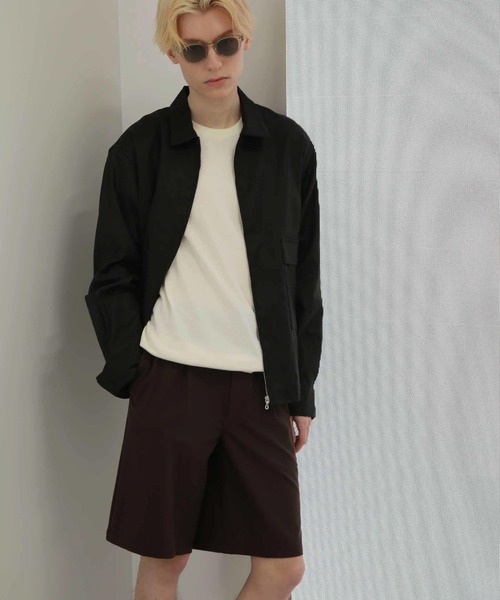 Apo(s)ture(アポスチャー)の「MATS-001/TRストレッチトロワンタックショートパンツ(その他パンツ・メンズ・グレー/ブラウン/ブラック/ベージュ・XS/S/M/L/XL)」の10枚目の写真