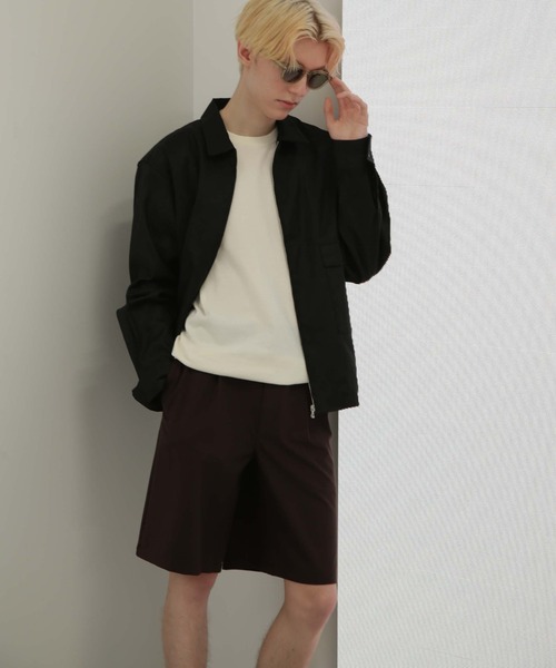 Apo(s)ture(アポスチャー)の「MATS-001/TRストレッチトロワンタックショートパンツ(その他パンツ・メンズ・グレー/ブラウン/ブラック/ベージュ・XS/S/M/L/XL)」の12枚目の写真