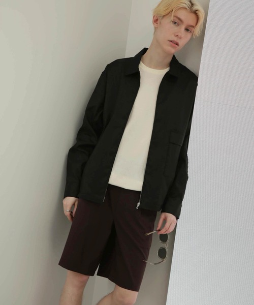 Apo(s)ture(アポスチャー)の「MATS-001/TRストレッチトロワンタックショートパンツ(その他パンツ・メンズ・グレー/ブラウン/ブラック/ベージュ・XS/S/M/L/XL)」の13枚目の写真