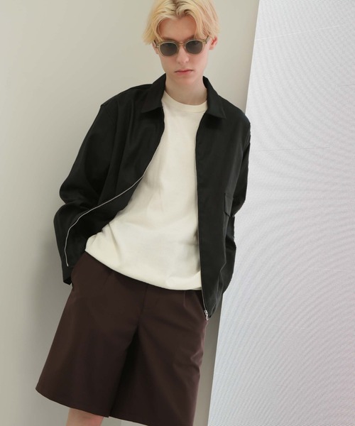Apo(s)ture(アポスチャー)の「MATS-001/TRストレッチトロワンタックショートパンツ(その他パンツ・メンズ・グレー/ブラウン/ブラック/ベージュ・XS/S/M/L/XL)」の15枚目の写真