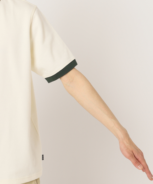 POLeR（ポーラー）の「POLeR / ポーラー 別注 TWO-TONE ポロシャツ（ポロシャツ・メンズ・アイボリー/ブラックミックス・LARGE/MEDIUM）」の19枚目の写真
