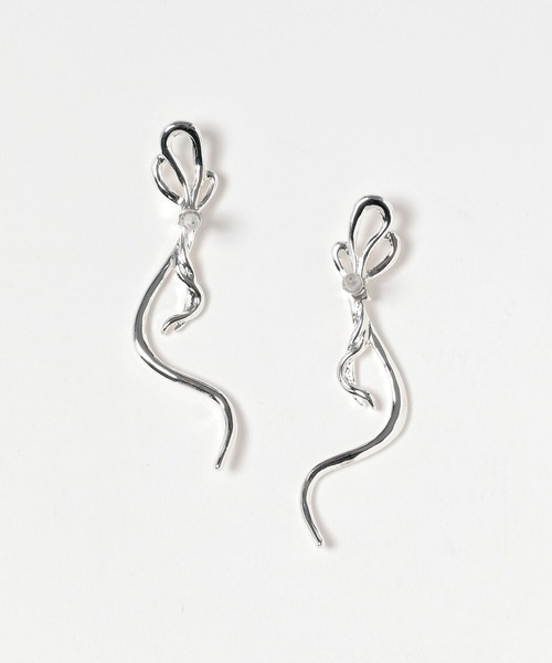 HARE（ハレ）の「ムスビモチーフピアス(HARE)（ピアス（両耳用）・レディース・シルバー・FREE）」の7枚目の写真