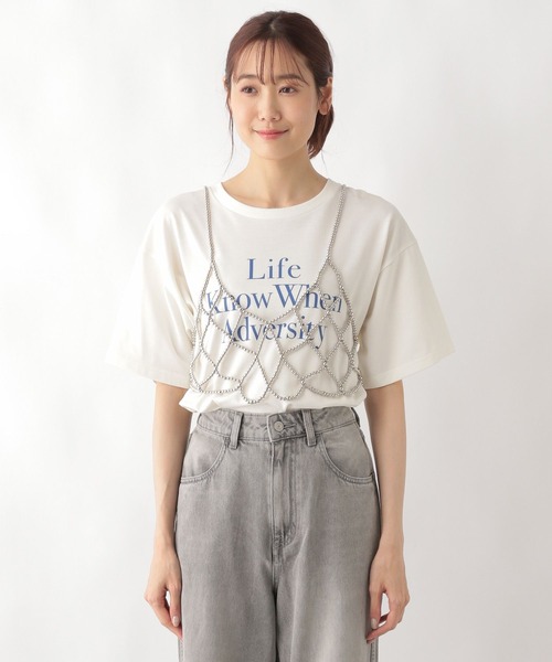 GLOBAL WORK（グローバルワーク）の「イージービスチェ/129558（ベスト・レディース・シルバー/ブラック・ONE SIZE）」の6枚目の写真