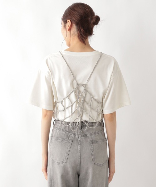 GLOBAL WORK（グローバルワーク）の「イージービスチェ/129558（ベスト・レディース・シルバー/ブラック・ONE SIZE）」の7枚目の写真