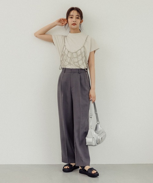 ベスト ジレ イージービスチェ/129558 レディース GLOBAL WORK ベスト ジレ イージービスチェ/129558 レディース