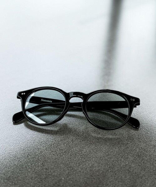 Stutostein Nolley's（シュテットシュタインノーリーズ）の「JACOB ボストン カラーレンズ サングラス（サングラス・メンズ・ブラック・FREE）」の13枚目の写真