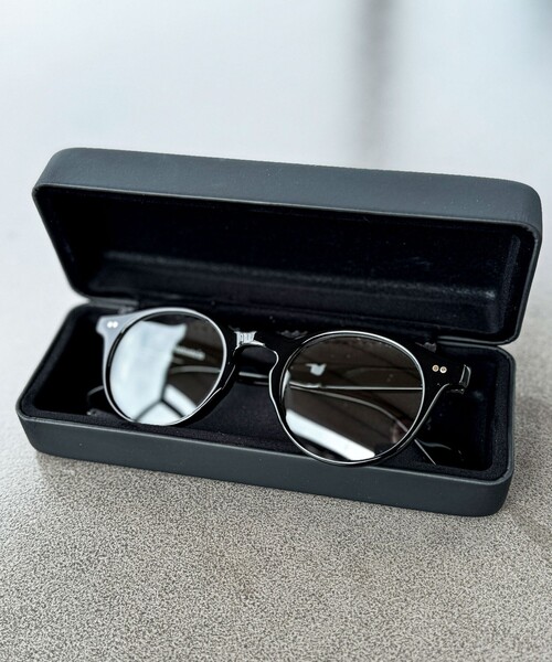 Stutostein Nolley's（シュテットシュタインノーリーズ）の「JACOB ボストン カラーレンズ サングラス（サングラス・メンズ・ブラック・FREE）」の15枚目の写真
