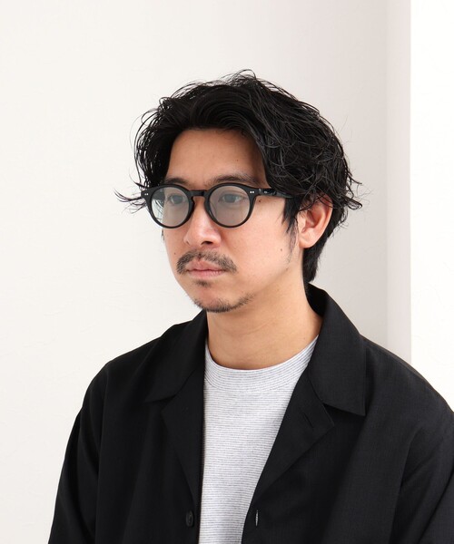 Stutostein Nolley's（シュテットシュタインノーリーズ）の「JACOB ボストン カラーレンズ サングラス（サングラス・メンズ・ブラック・FREE）」の18枚目の写真