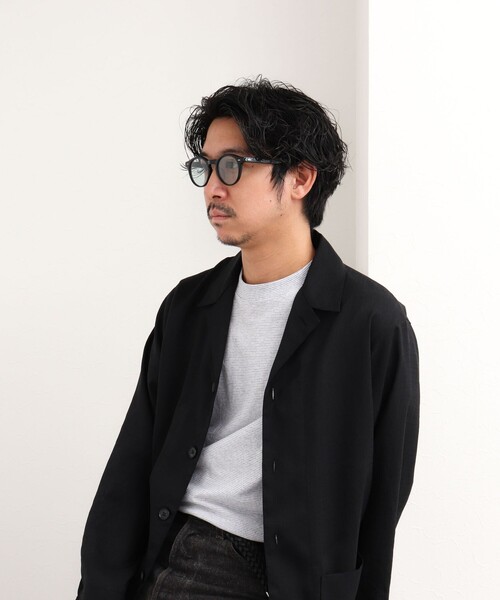 Stutostein Nolley's（シュテットシュタインノーリーズ）の「JACOB ボストン カラーレンズ サングラス（サングラス・メンズ・ブラック・FREE）」の19枚目の写真