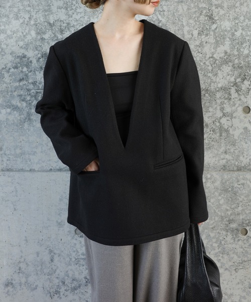 セール】ディープVネックプルオーバー（その他トップス）｜select