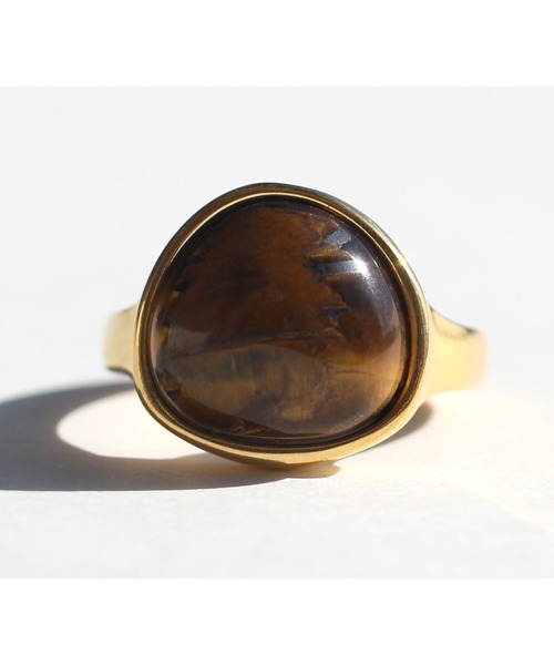 abaskdesign（アバスクデザイン）の「金属アレルギー対応 天然石 パワーストーンキャンディーリング（リング・レディース・グリーン/ブラウン/ピンク/イエロー/オレンジ/パープル/ライトブルー/ブラック・14号/9号/11号/16号）」の21枚目の写真