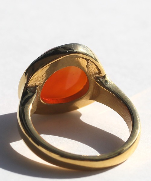 abaskdesign（アバスクデザイン）の「金属アレルギー対応 天然石 パワーストーンキャンディーリング（リング・レディース・グリーン/ブラウン/ピンク/イエロー/オレンジ/パープル/ライトブルー/ブラック・14号/9号/11号/16号）」の18枚目の写真