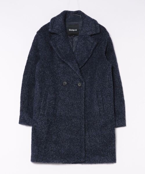Desigual(デシグアル)の「SICILIA オーバーコート(チェスターコート・レディース・ブルー・S/M/L/XL/XS)」の5枚目の写真