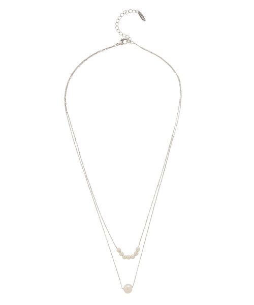 RESEXXY（リゼクシー）の「2連パールネックレス（ネックレス・レディース・シルバー/ゴールド・FREE）」の13枚目の写真