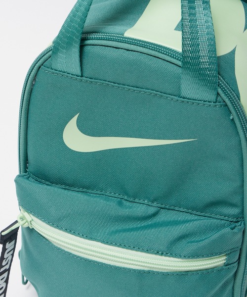 NIKE(ナイキ)の「NIKE/フラッグナイキ NAN JDI ZIPPULL LUNCH BAG ランチバック(ハンドバッグ・メンズ・グリーン/ライトブルー・FREE)」の7枚目の写真
