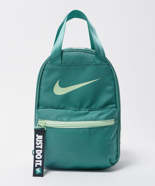 NIKE(ナイキ)の「NIKE/フラッグナイキ NAN JDI ZIPPULL LUNCH BAG ランチバック(ハンドバッグ・メンズ・グリーン/ライトブルー・FREE)」の15枚目の写真